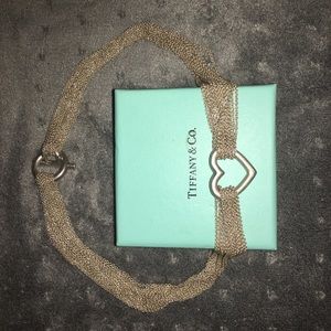 Tiffany & Co. multi strand heart necklace